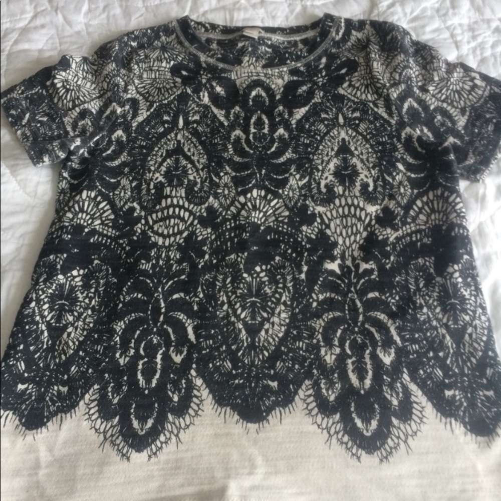 JCREW short sleeve Sweatshirt